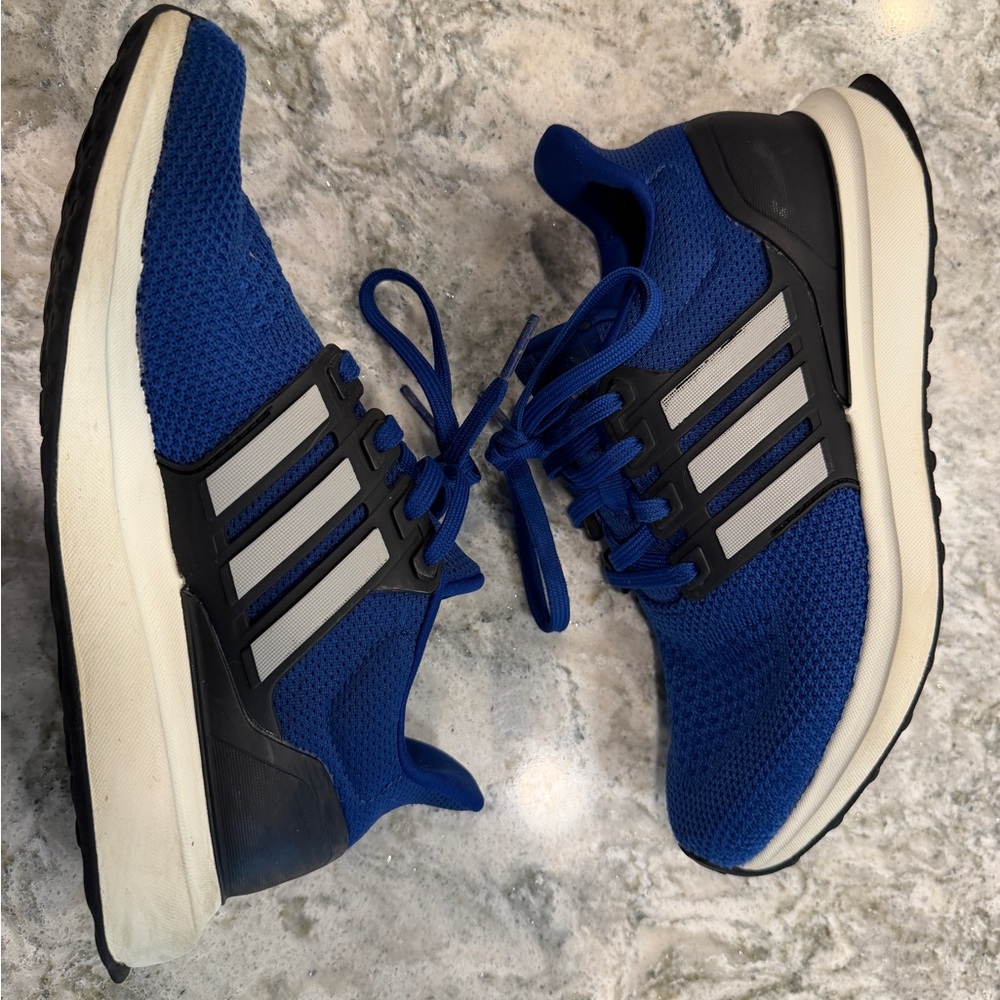 Adidas Boys Blue Bounce Running Shoes